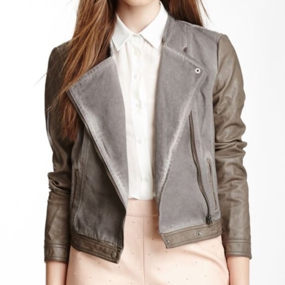 Vegan moto jacket from Nordstrom